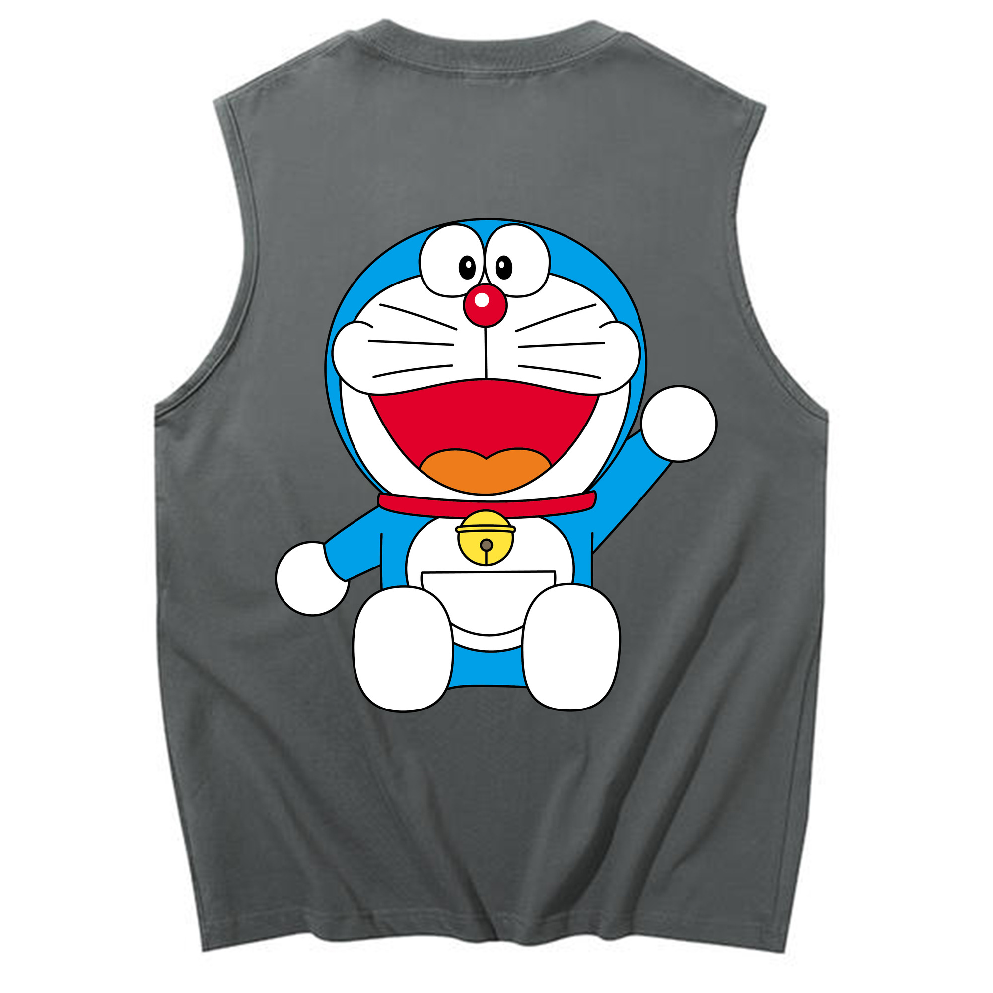 （画像用） ドラえもん Doraemon コットン100％タンクトップ（背面プリント）